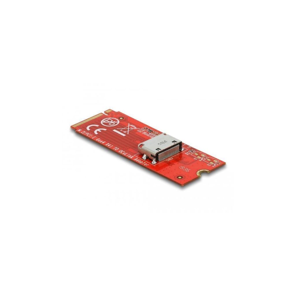 Delock M.2 Key M zu 1 x OCuLink SFF-8612 Konverter, M.2, SFF-8612, PCIe 4.0, China, 64 Gbit/s, Windo