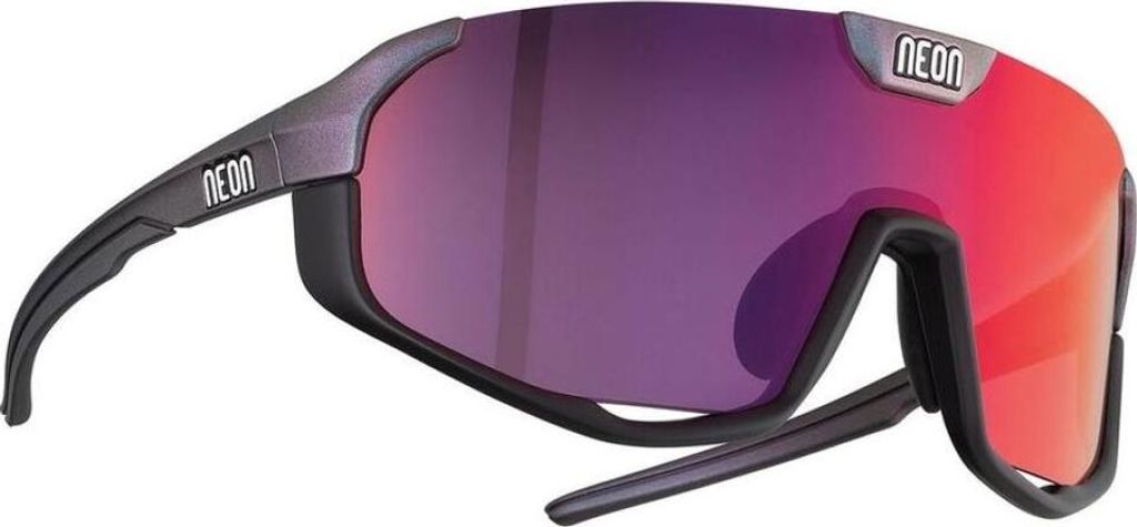 NEON Fahrradsonnenbrille - CANYON - Lila/Schwarz