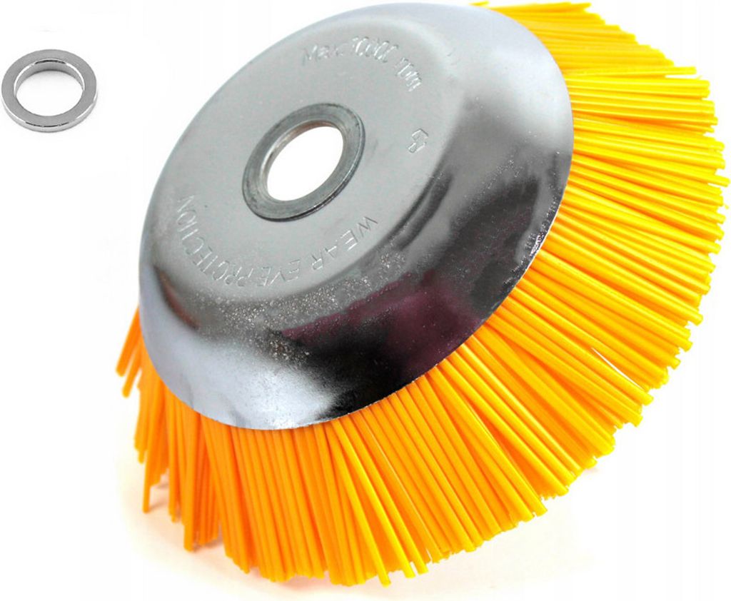 200 mm Unkrautbürste Nylonbürste für Bosch RIWALL PRO Parkside Motorsense