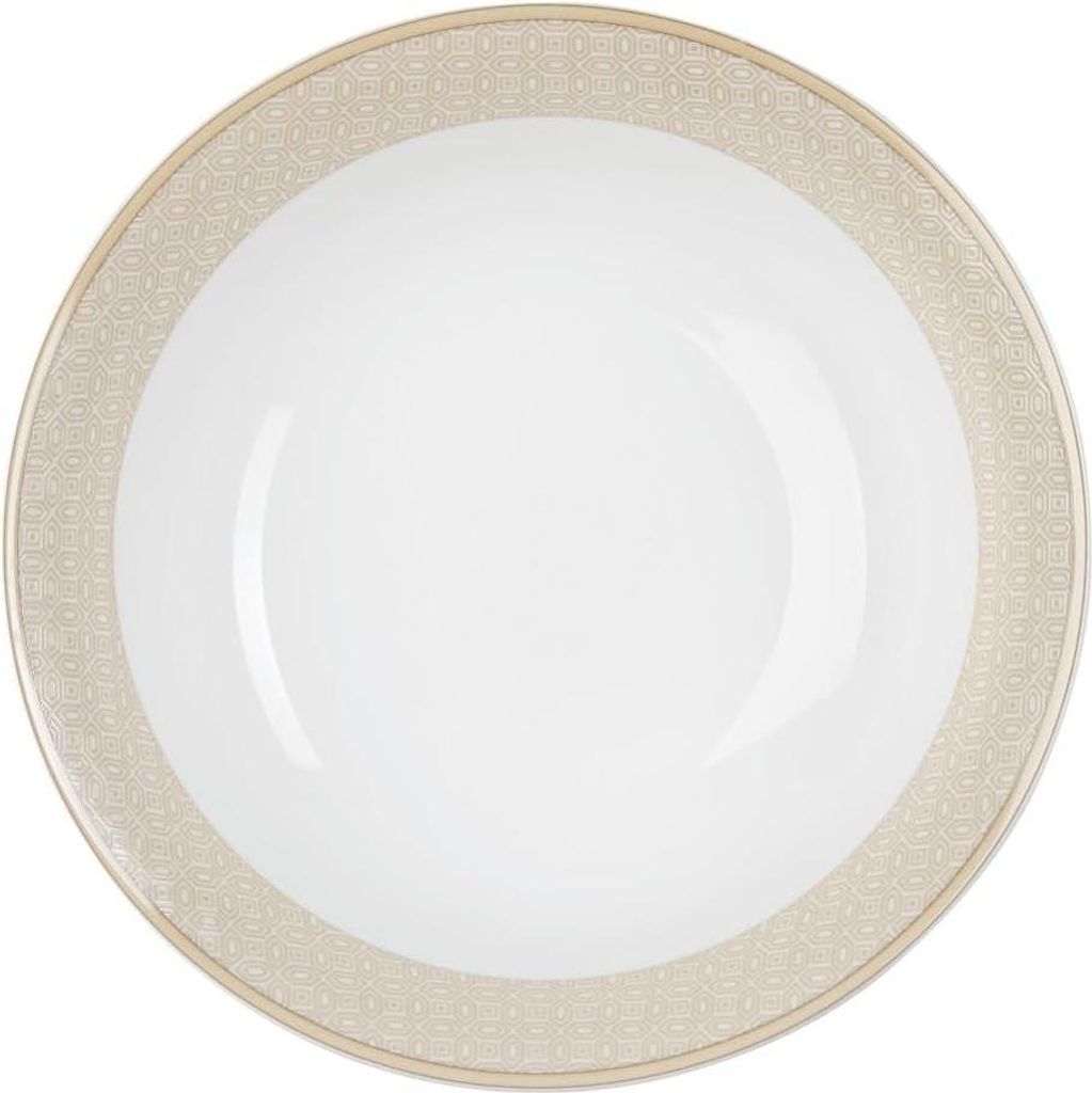 Ritzenhoff und Breker Serie Geo Servierschale 23cm weiß 1 Stück