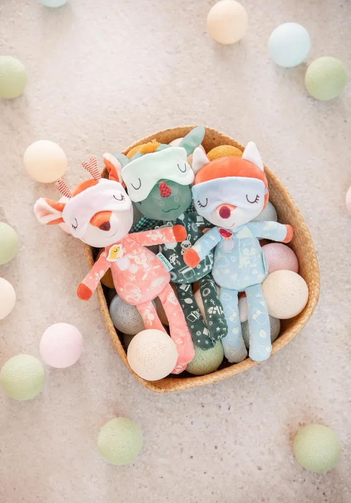 Doudou Biche Stella Lilliputiens Peluche Phosphorescente pour Bébé 30cm