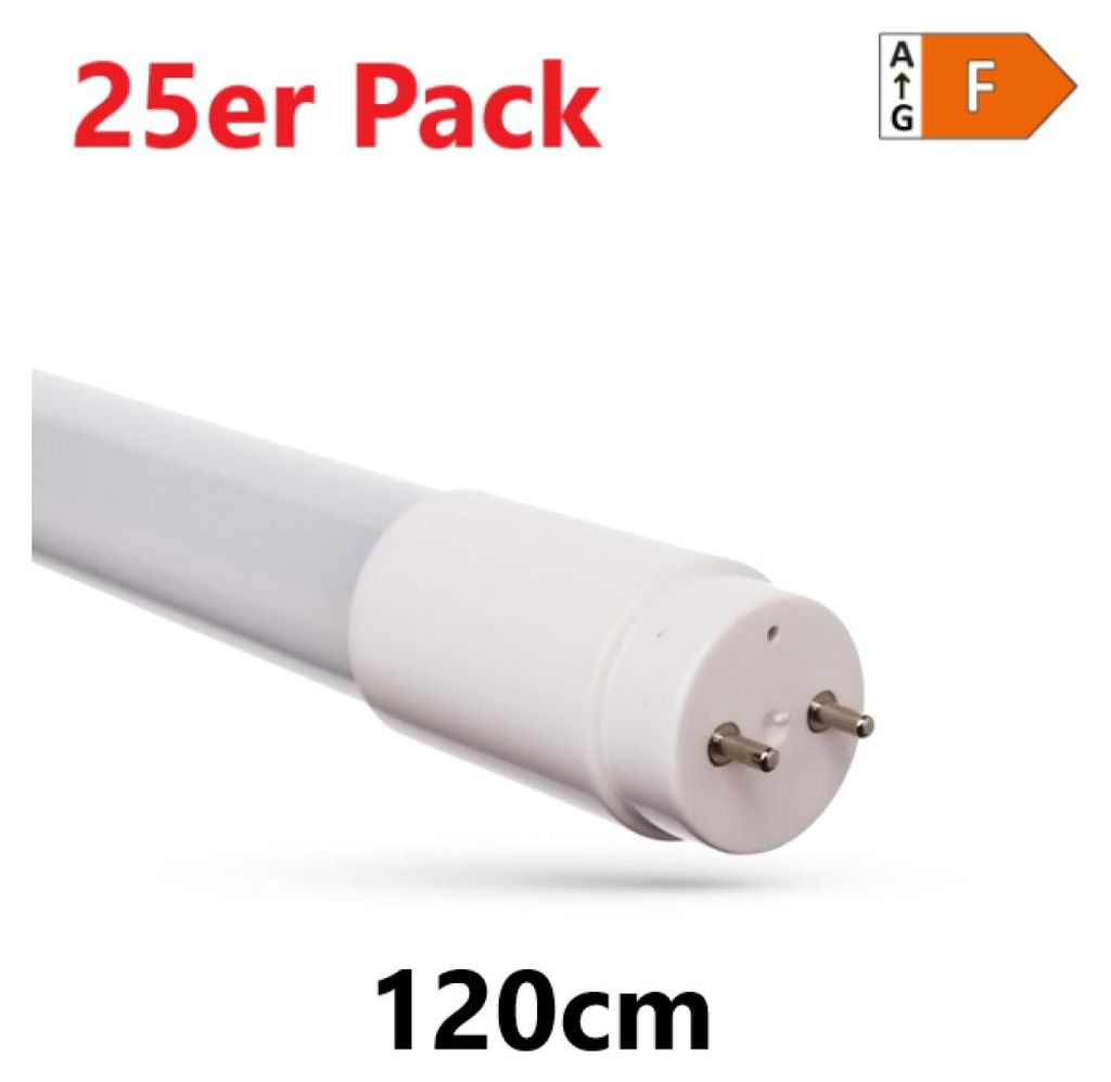 25x LED-buis, 120 cm, G13, T8, nanoplast, 18,5W, 1880lm, Productafbeelding 