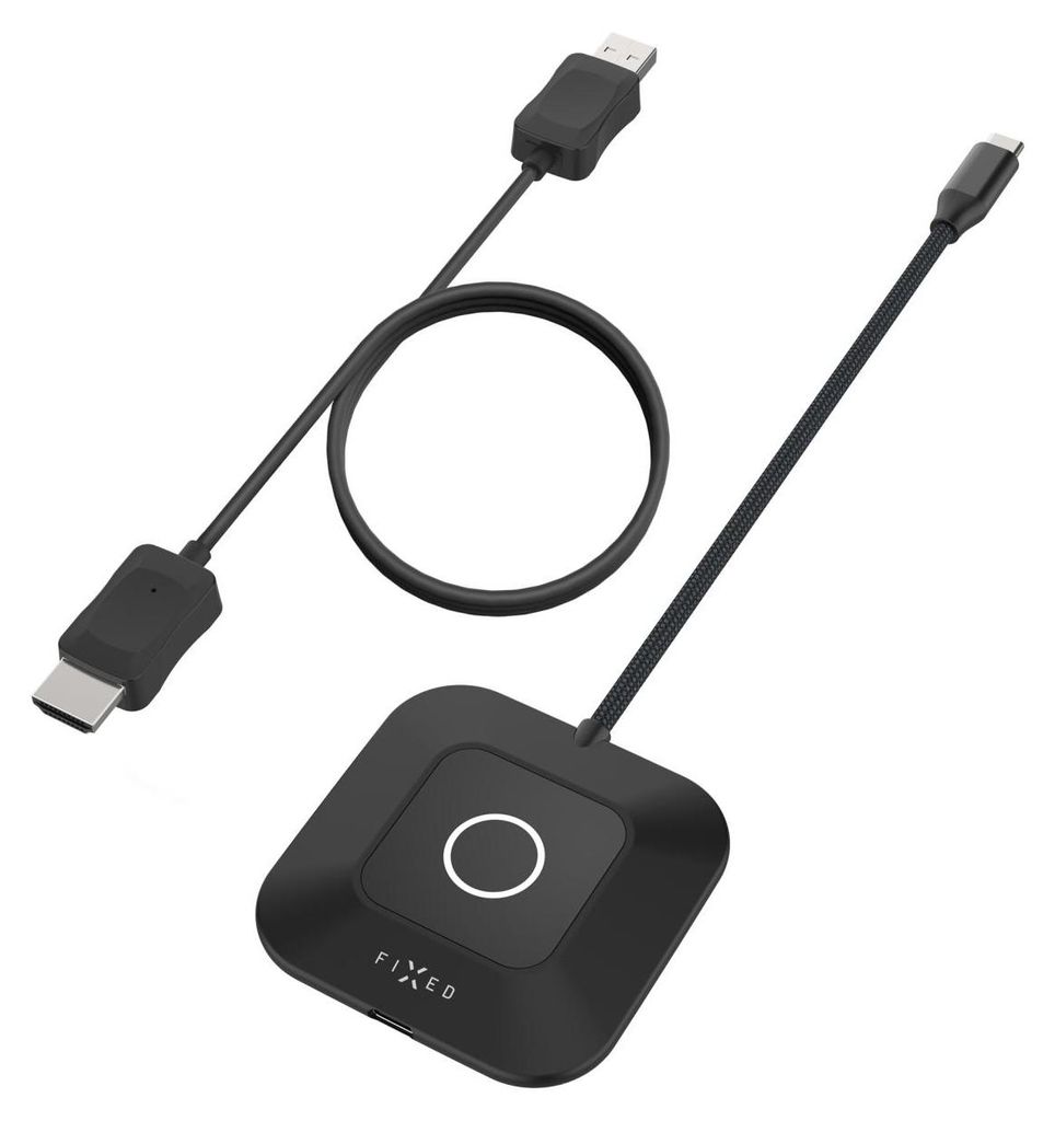Bezdrátový HDMI adaptér FIXED AirLink 100W PD 3.0 černý Obrázek produktu 