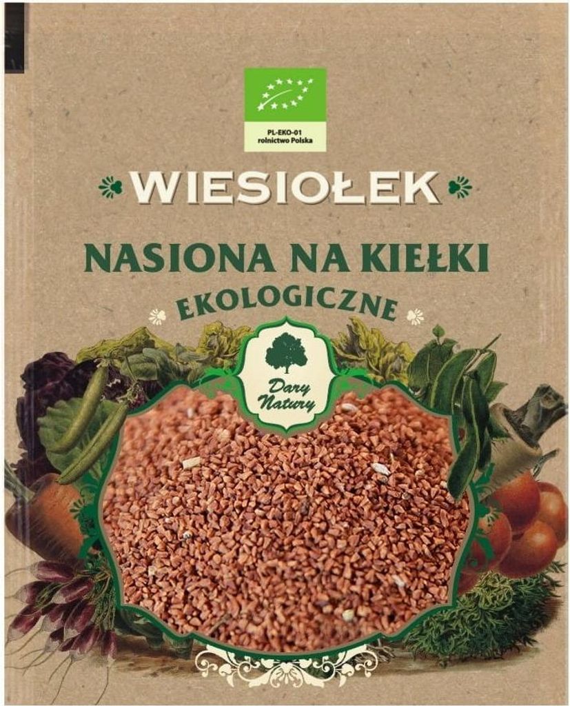 NASIONA WIESIOŁKA BIO NA KIEŁKI 30 g - DARY NATURY