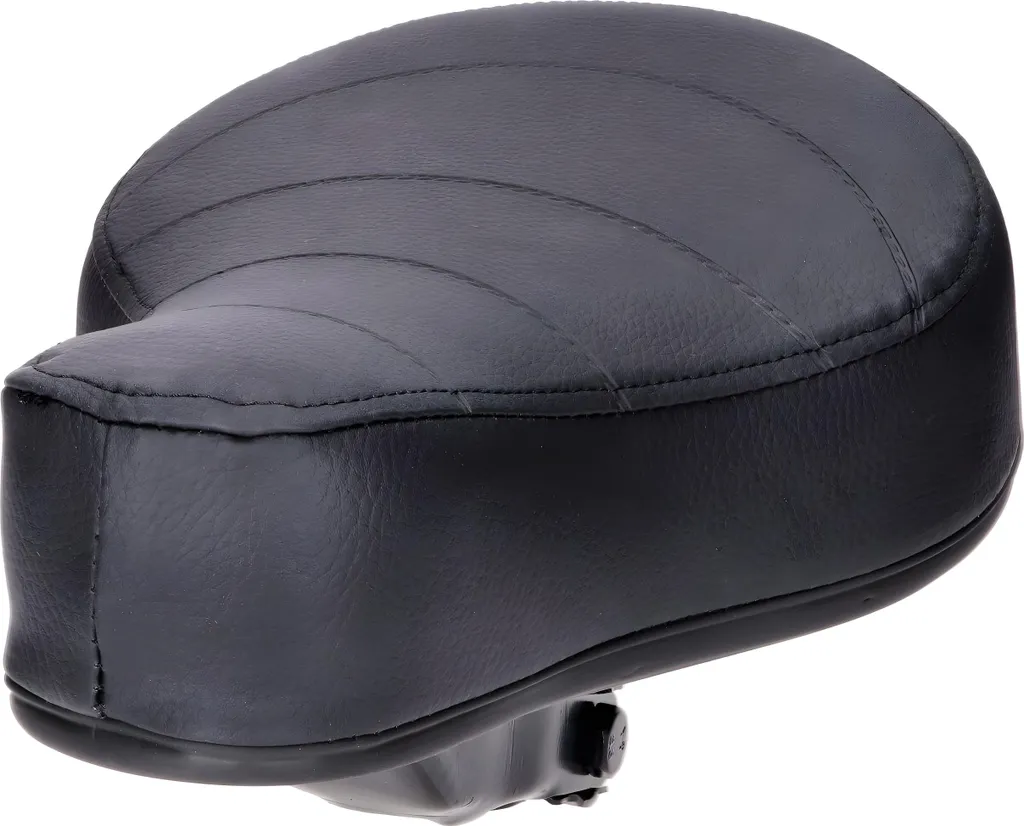 Selle Puch avec Ressorts et Logo Noir Surpiqué pour Mofa et Maxi