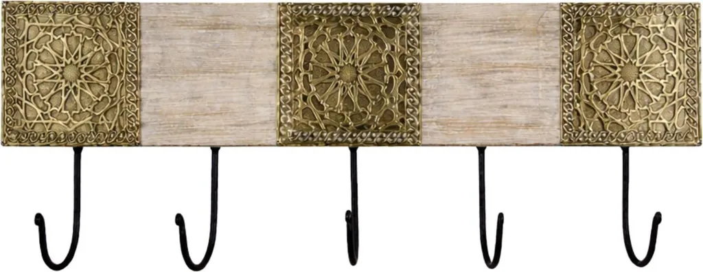 Appendiabiti Orientale Amolika 50cm | Hakenleiste Vintage Fatta a Mano