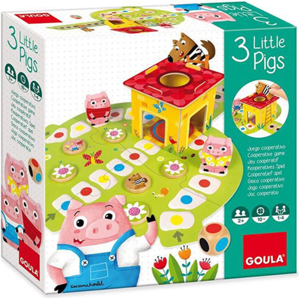 JUMBO SPIELE GMBH 3 Petits cochons Nouveau 0 0 0 Image du produit 