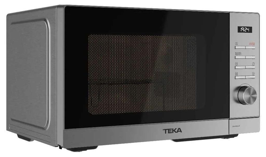 Teka MWE FS25 G SS, Arbeitsplatte, Grill-Mikrowelle, 25 l, 900 W, Tasten, Drehregler, Edelstahl