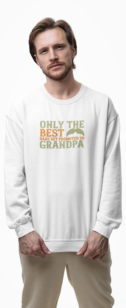 D&B Design Uni Pullover SWST00015 Grandpa Weiß-Größe 3XL