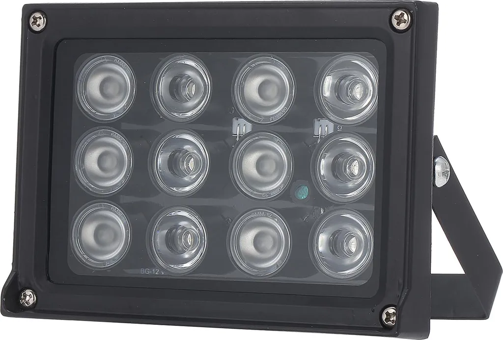 Projecteur IR 12 LED Wide Angle Long Range IP65 pour Sécurité Nocturne