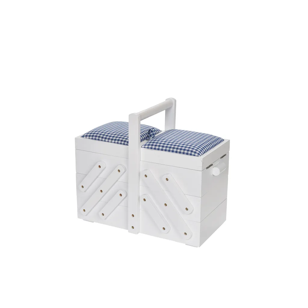 Organisateur couture bois grand volume pour rangement de mercerie