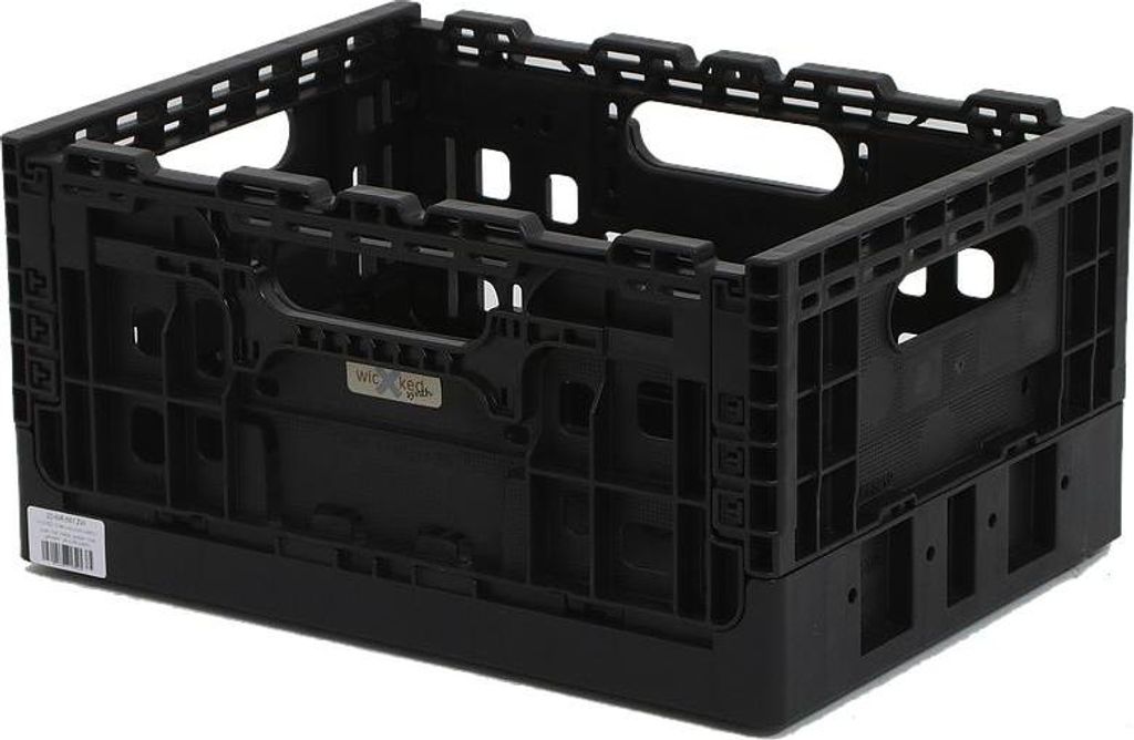 WICKED Smart-Kiste Schwarz mit schwarzen Griffen Produktbild 
