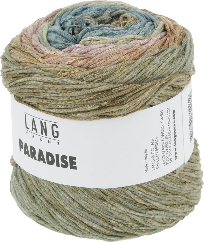 Lang Yarns - Paradise 0039 camel jeans rosa