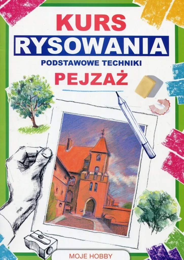 Livre d'apprentissage du dessin paysage et bases artistiques polonais