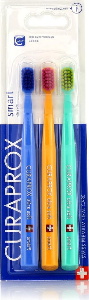 Curaprox 7600 Smart Ultra Soft Spazzolino (blu scuro, Immagine del prodotto 