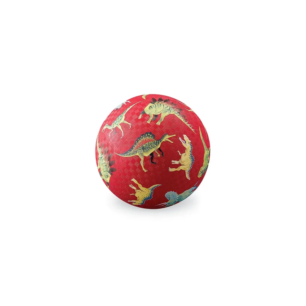 Balle Crocodile Creek 18 cm Dinosaure Rouge - Ballon de Jeu Enfant