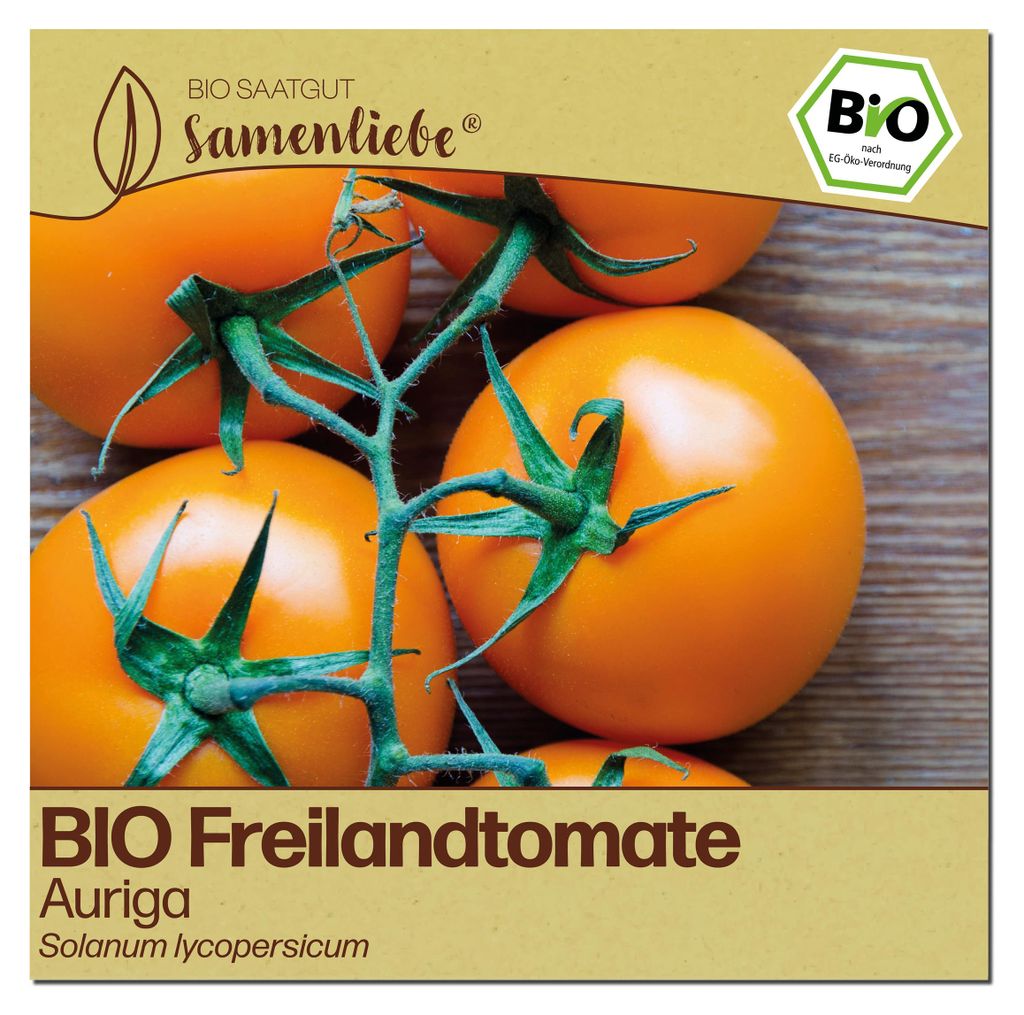 Samenliebe  Tomate Samen | Auriga - orange & süßlich - Produktbild 