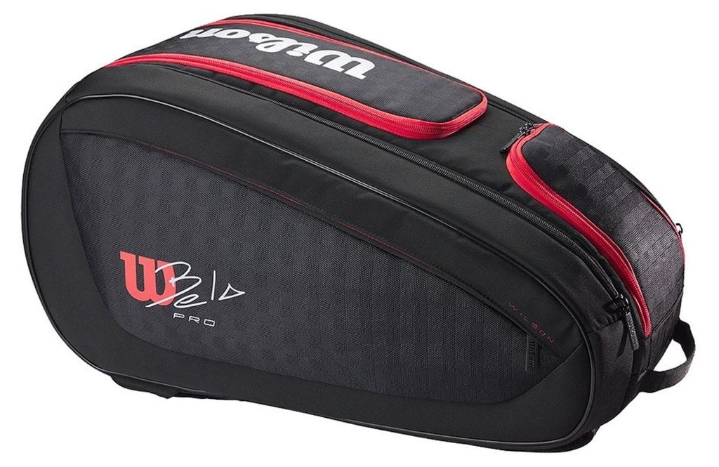 Wilson Bela V3 Padelschlägerhülle Schwarz  Schwarz One Size Produktbild 