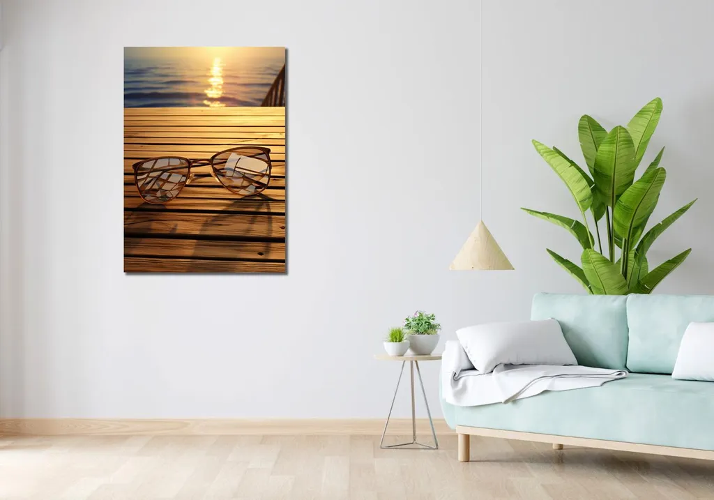Image 70 x 100 cm L'été dans le miroir avec Impression Haute Qualité - 2