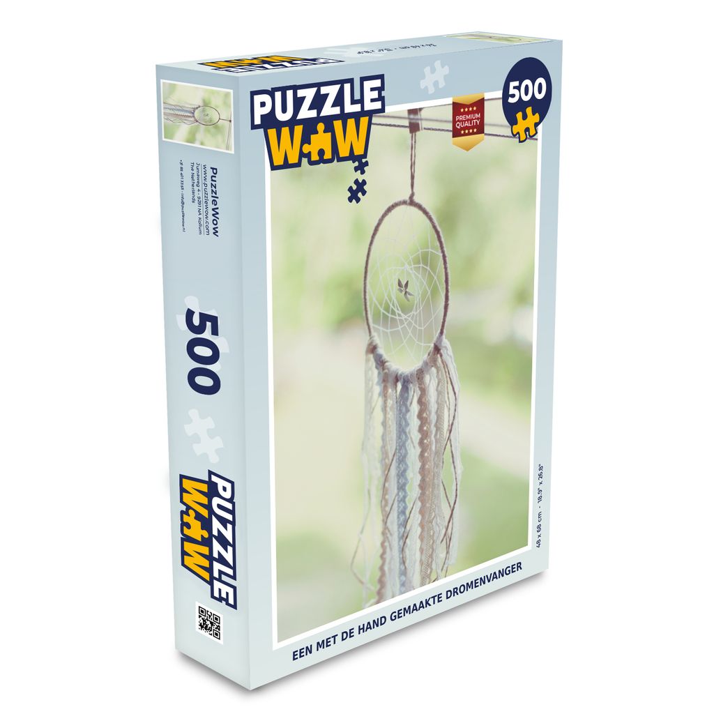 MuchoWow Puzzle 500 Teile Ein handgefertigter Traumfänger - Denken - Spiel - Toy