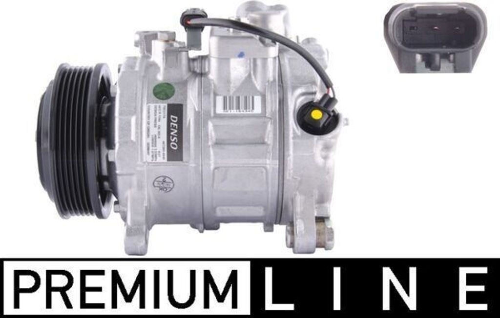 MAHLE ACP 473 000P 7SEU17A Klimaanlage Klimakompressor PAG 46 R134a für BMW X5 (F15, F85)