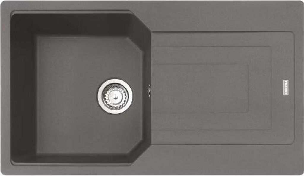 Franke Urban - Fragranit Küchenspüle UBG 611-86, 860x500 mm, grauer Stein 114.0700.115
