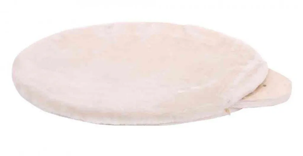 Couchage Chat Baignoire Ronde De Luxe Multiplex Beige Starsystem