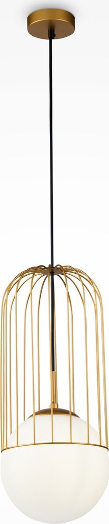 Maytoni Telford Pendelleuchte P363PL-01G 1xE27, Gold, aus Metall, exkl. Leuchtmittel