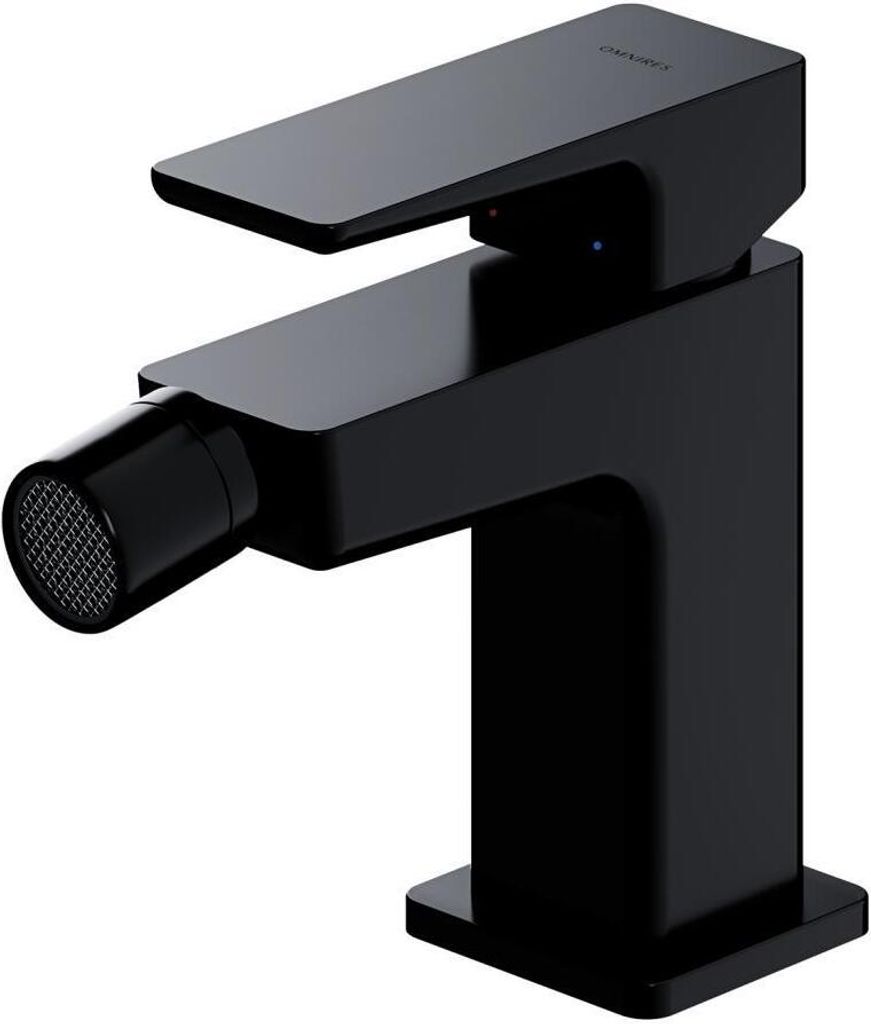 Bidet-Batterie, Bidet-Armatur, 12,2 cm, PARMA, schwarz Produktbild 