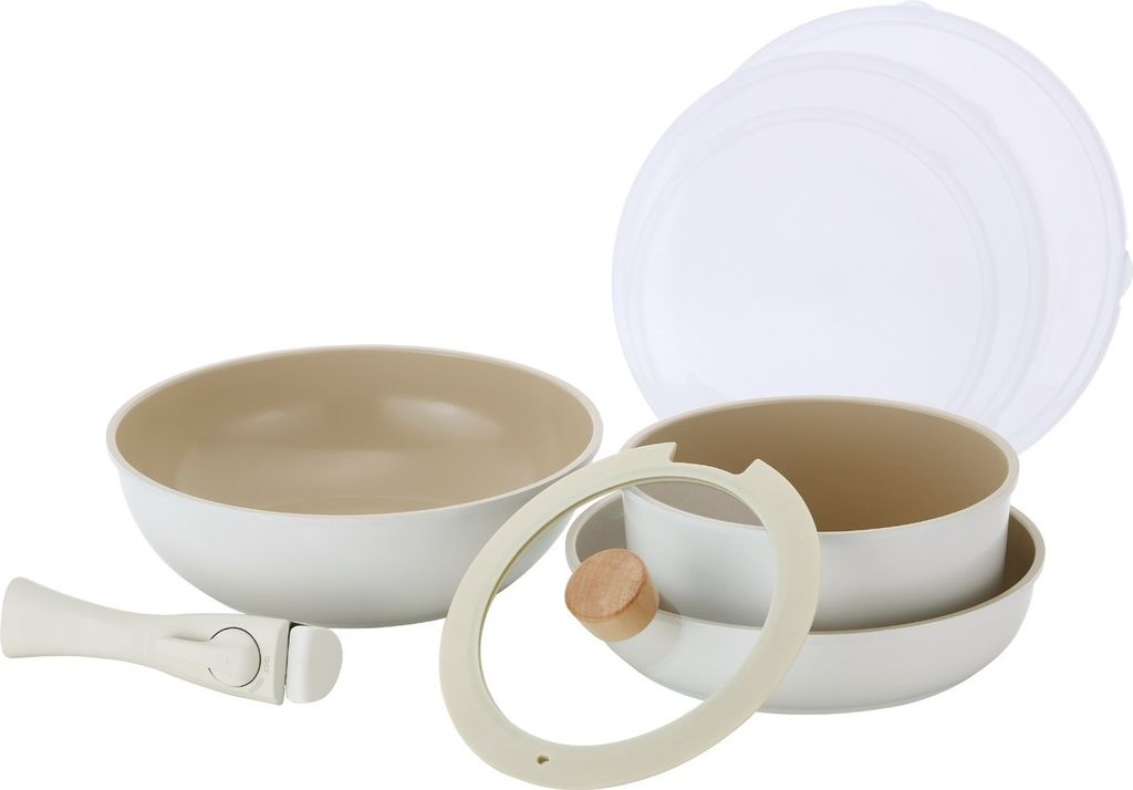 Neoflam - MIDAS Plus 8 tlg. Set - Sand Produktbild 