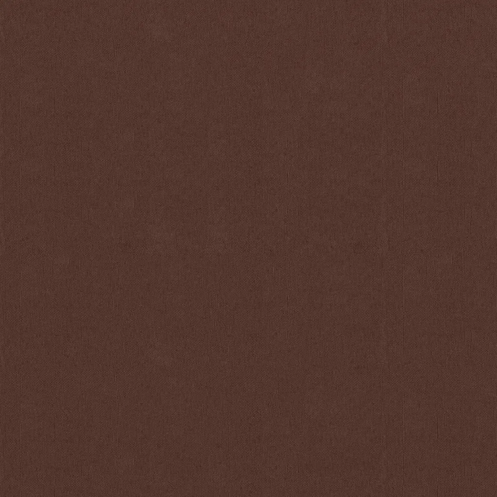 vidaXL Schermo privacy per balconi marrone 75x500 cm Tessuto Oxford