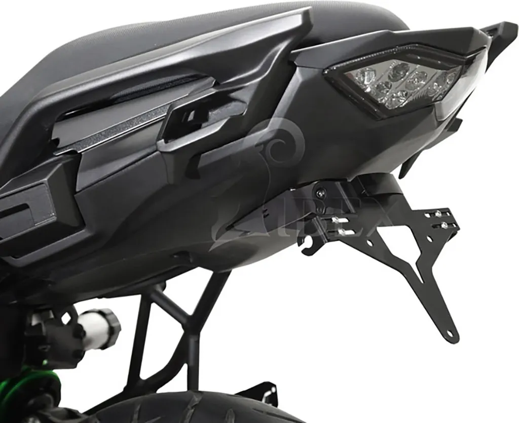 Porta targa ZIEGER compatibile con Kawasaki Versys 650