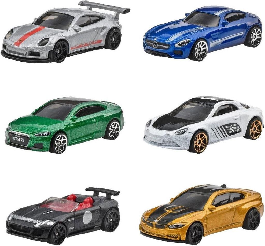Hot Wheels Zestaw prezentowy samochodziki 6-Pak HDH51 Zdjęcie produktu 