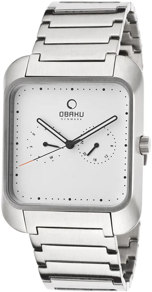 Orologio Obaku Uomo Acciaio - Eleganza Danese RRP 229€ | Offerta