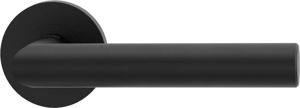 Griffwerk LUCIA PROFESSIONAL PVD+ Schraubtechnik GK3 Rosetten rund OS Graphitschwarz PVD+
