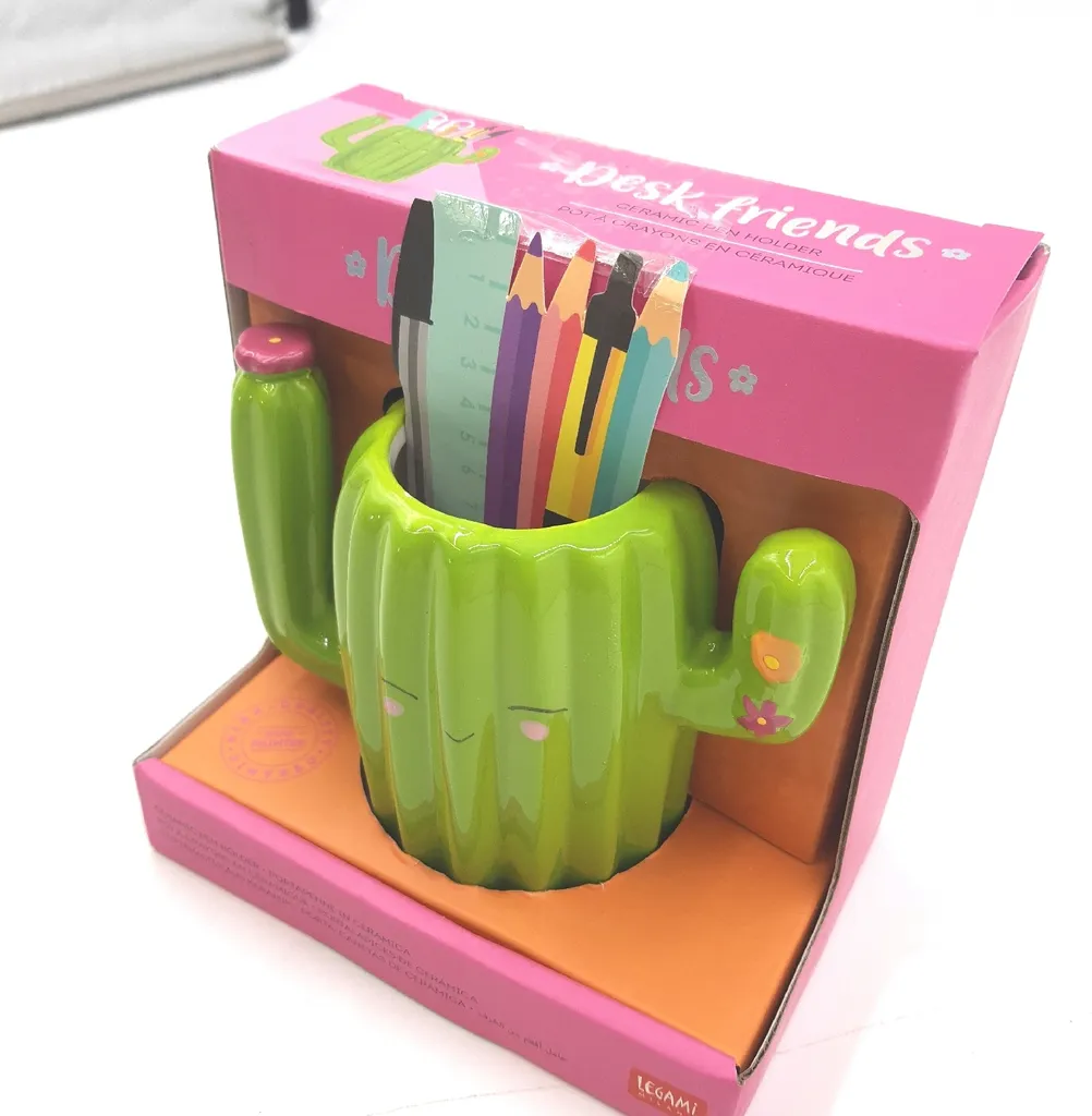 Portapenne Cactus Legami Milano | Offerta Organizer Ceramica Desk - 6