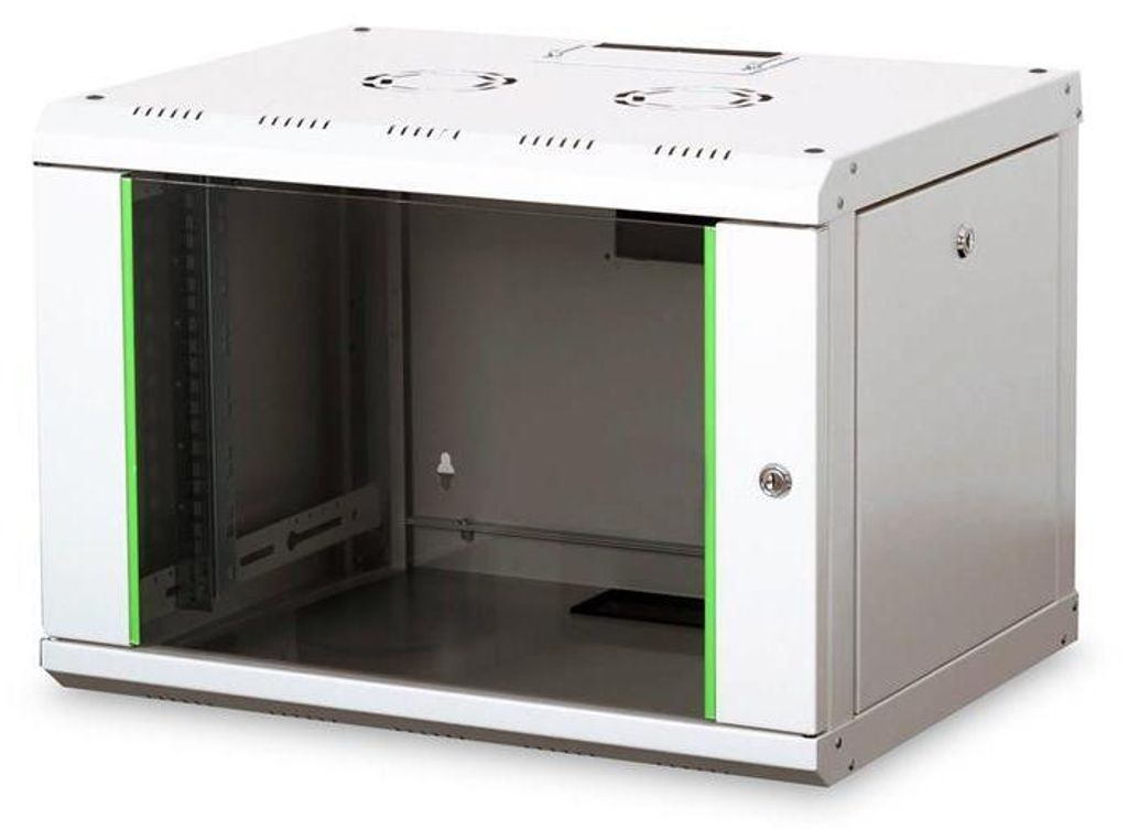 Digitus DN-19 07-U, wandmontagekast, 19 inch, afmetingen Productafbeelding 