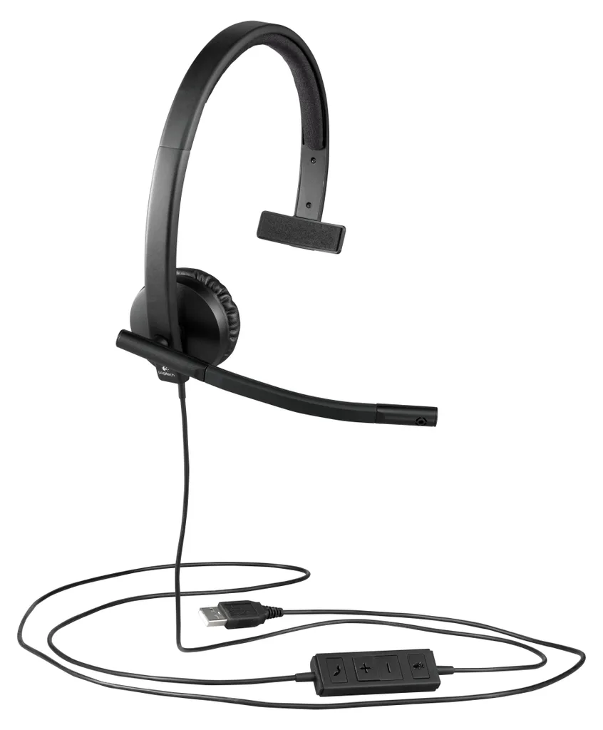 Logitech H570e Casque USB avec Micro Flexible et Son DSP Haute Qualité - 5