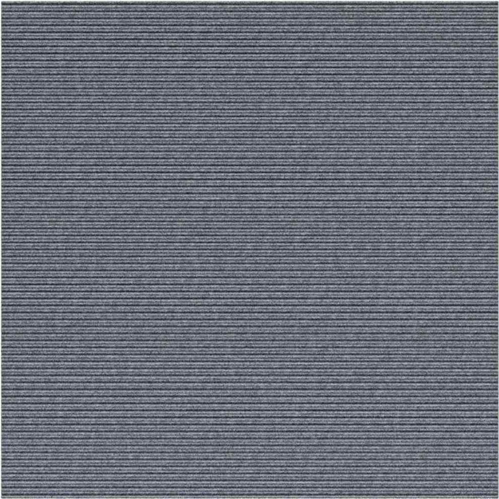vidaXL Teppichläufer Hellgrau 100 x 100 cm Stoff