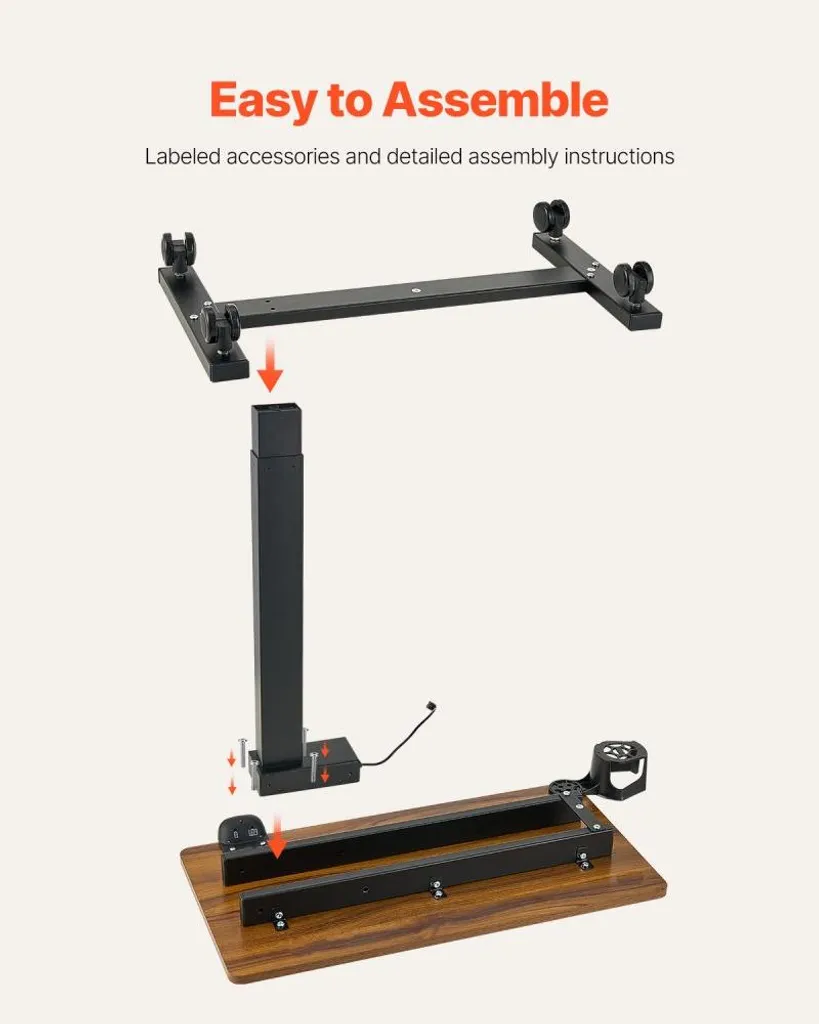 Table d'Appoint Canapé pour Ordinateur - Support de Lit Mobile et Flexible