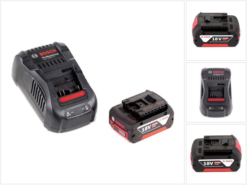 Set di avviamento Bosch 18 V con 1x GBA 18 V 5,0 Ah Immagine del prodotto 