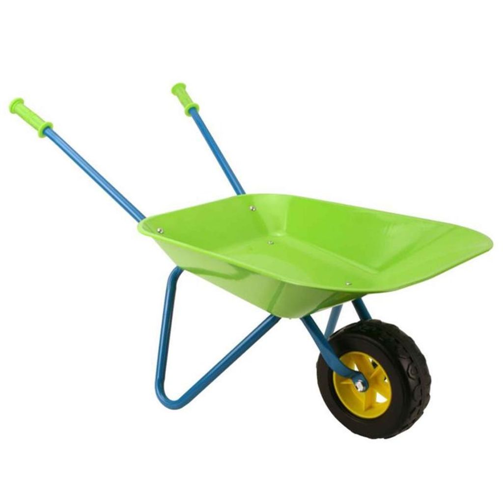 Metall Kinderschubkarre mit Doppelrad Rolly Toys Schubkarre ab 2,5 Jahren 