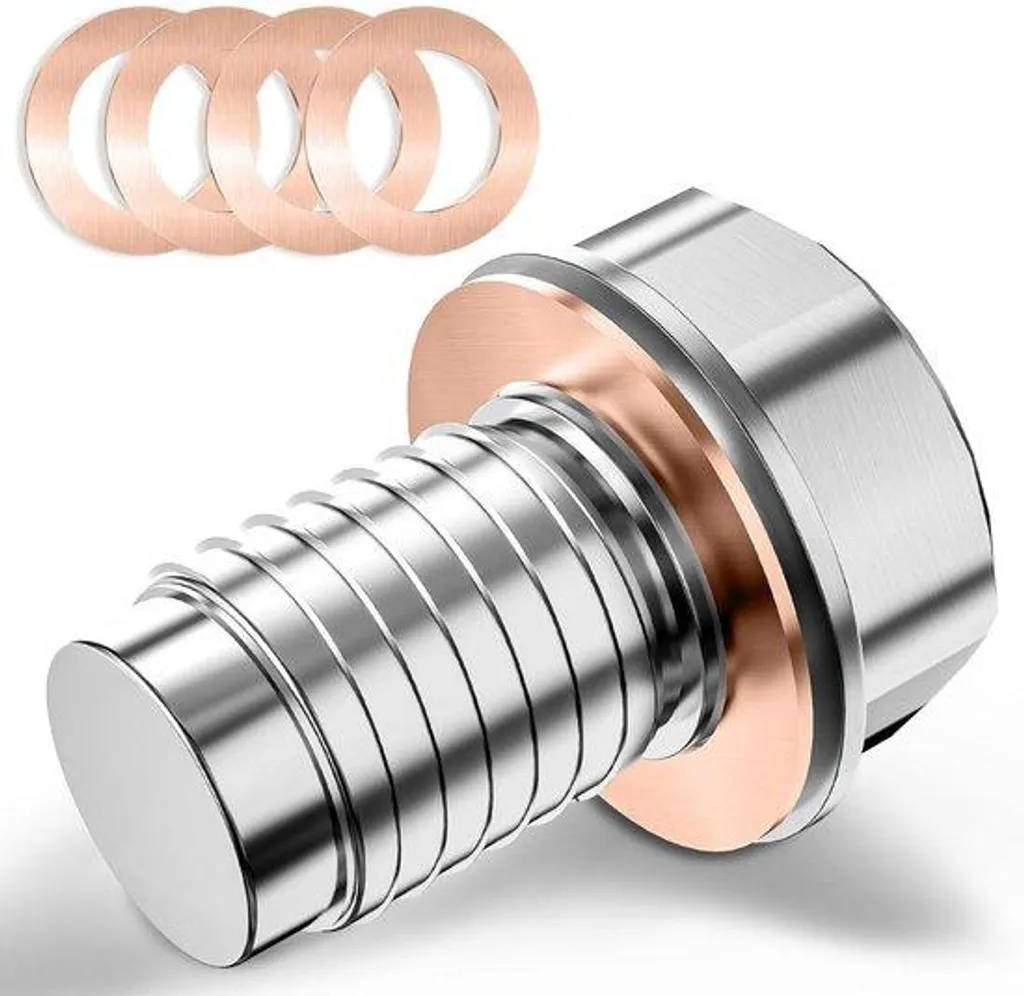 Évitez l'usure moteur avec le bouchon de vidange magnétique M12x1,75 Inox