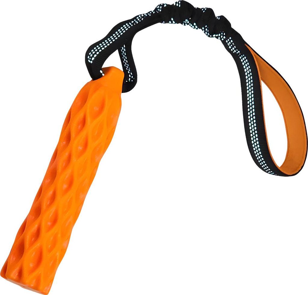 Nobby Hundespielzeug TPR Stick Wafer mit elastischer Schlaufe