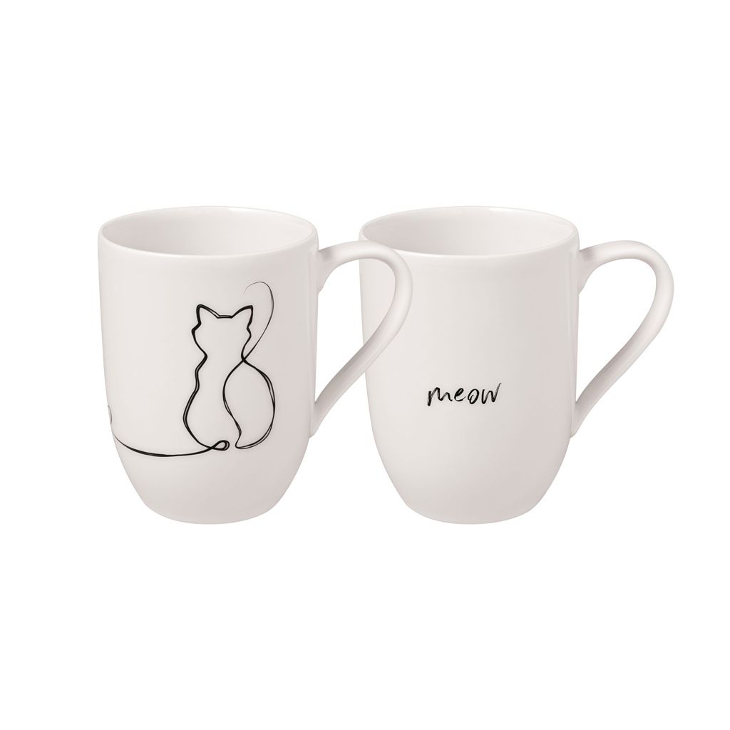 Villeroy & Boch Statement Gobelet avec anse "Cat" set de 2 Image du produit 