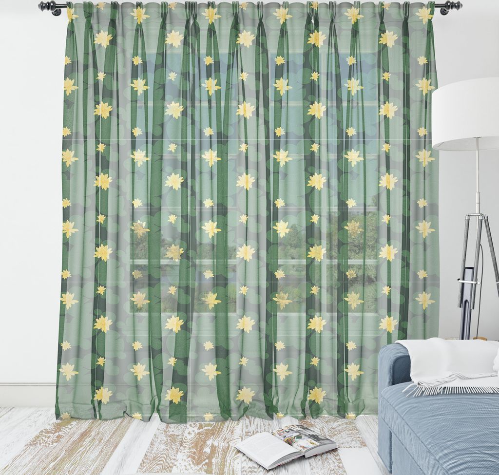 ABAKUHAUS Lotus Blume Wandteppich, Asian Reinheit Symbol Zen Simplistic Drucken, Wohnzimmer Schlafzimmer seidiges Satin Wandtuch, 180 cm x 274 cm,...