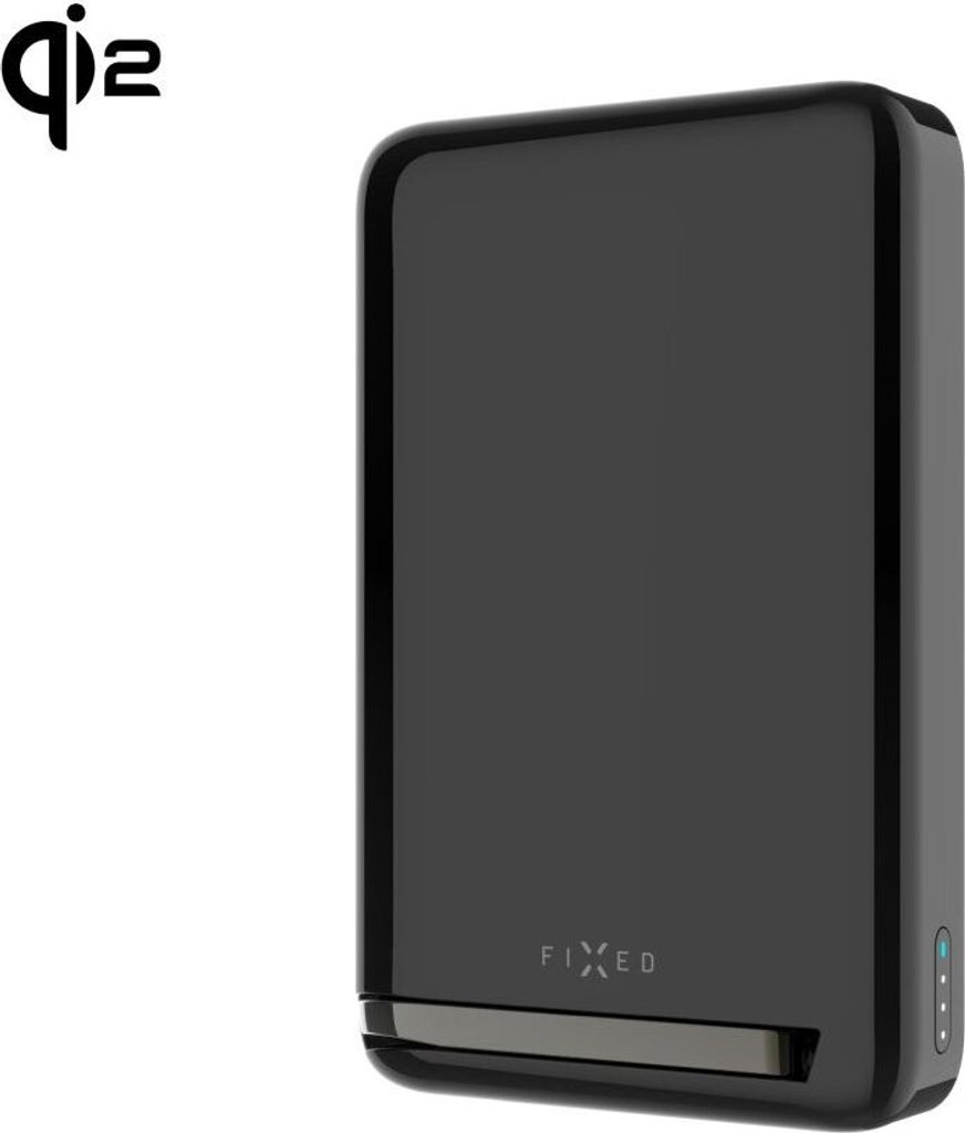 FIXED MagZen 10 Pro mit kabellosem Qi2-Laden und MagSafe 10 000 mAh schwarz