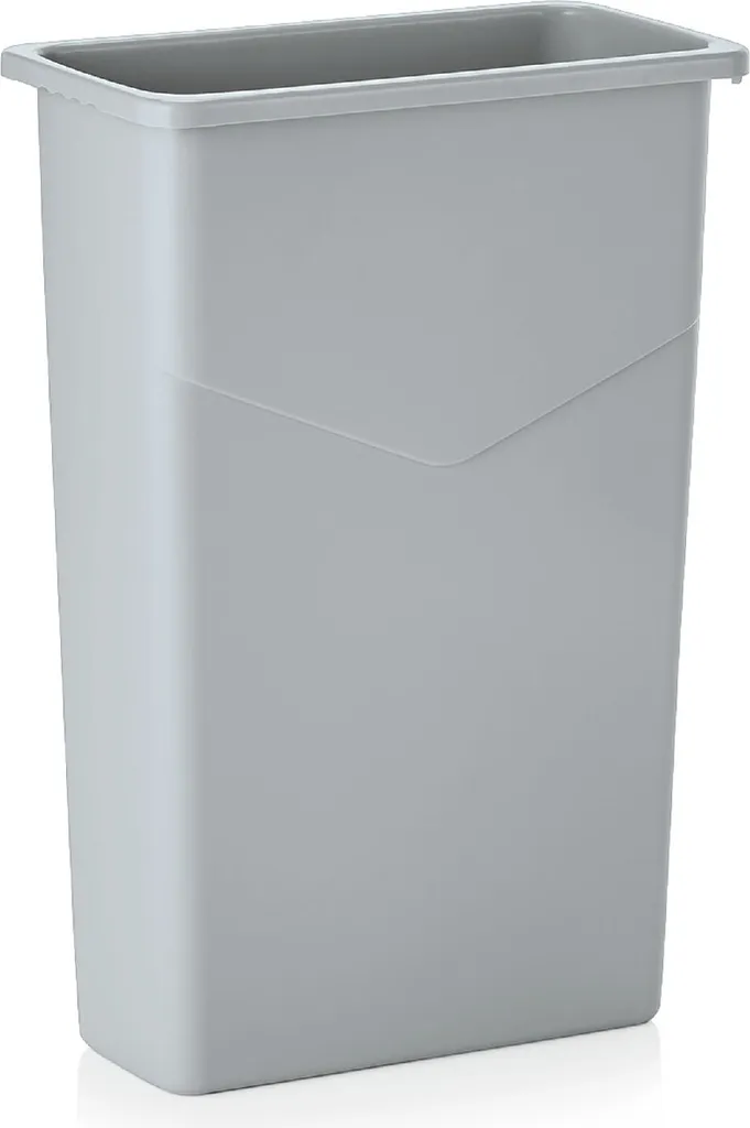 Conteneur à déchets 75 litres gris clair idéal pour cuisine et garage