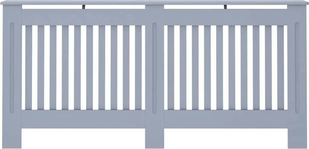Solution cache-radiateur gris 172 cm pour protéger et décorer vos murs