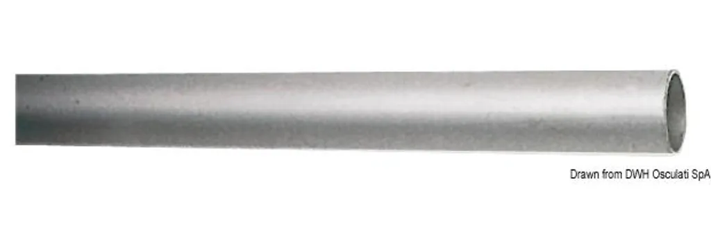 Tube aluminium rigide 35 x 1 mm en 6 mètres résistant à la corrosion
